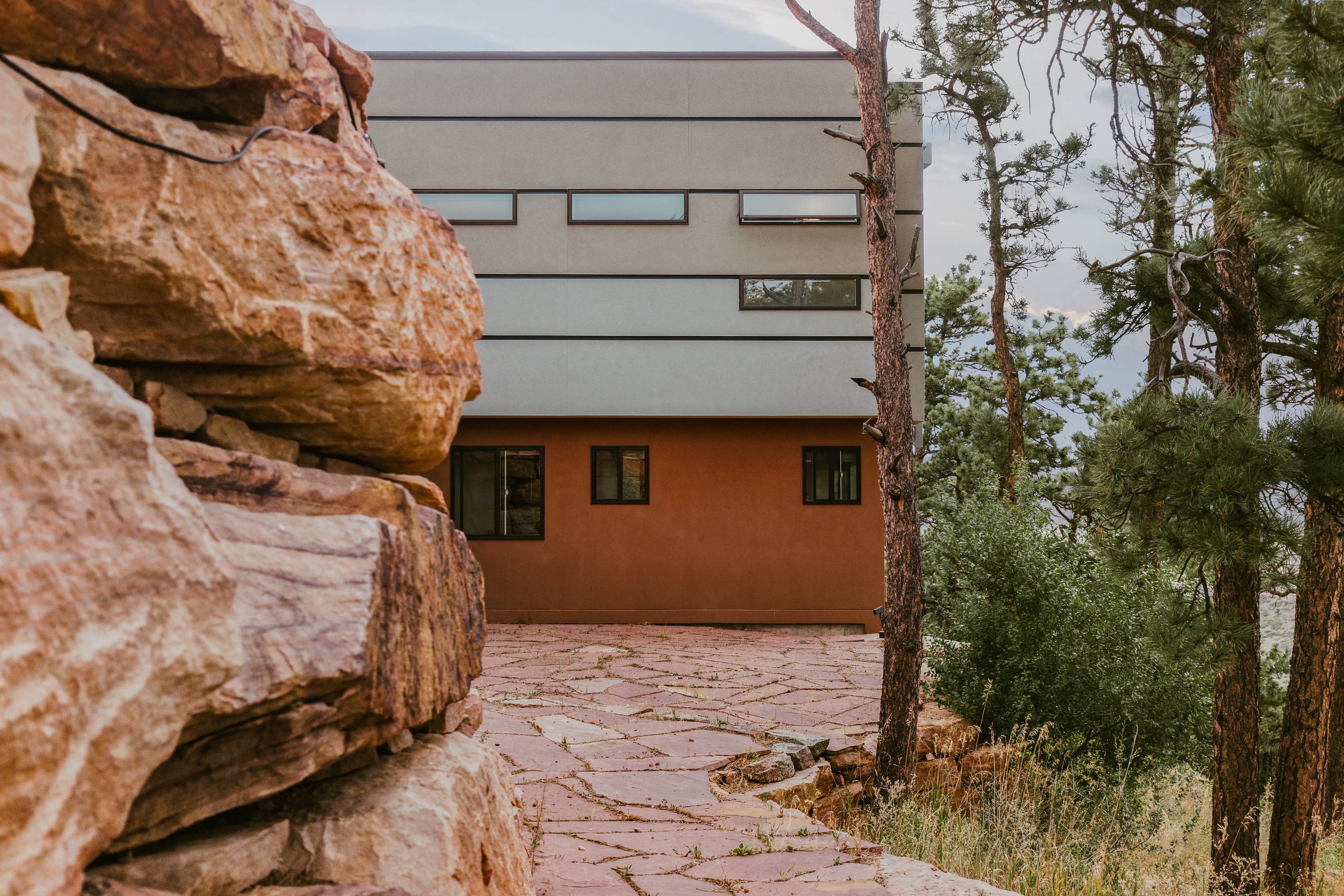 Sandstone home