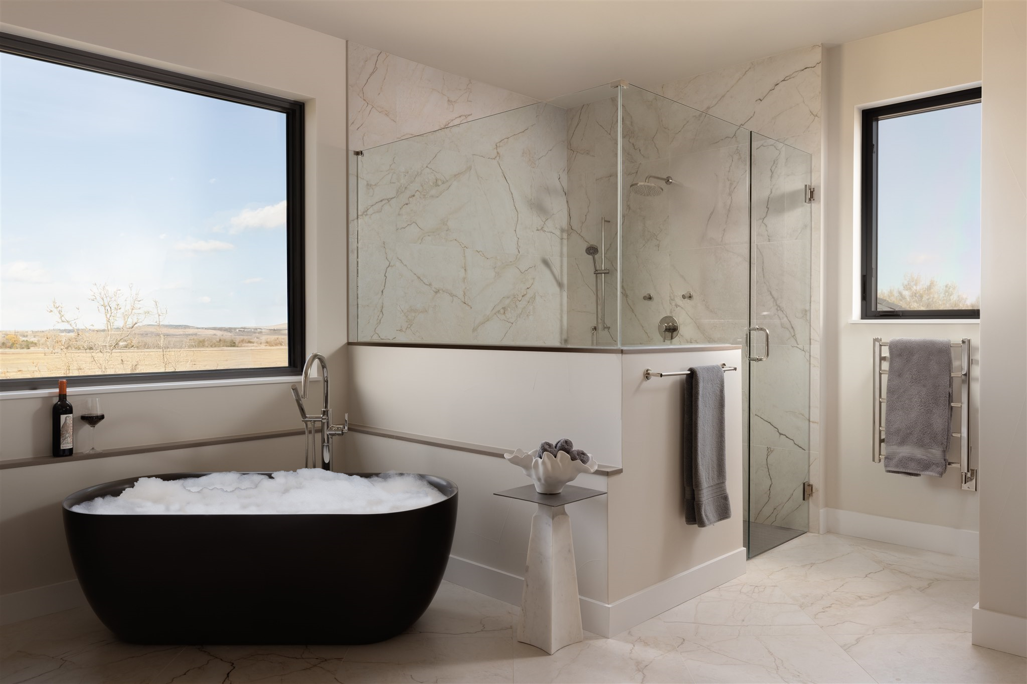 master bathroom in Boulder Colorado