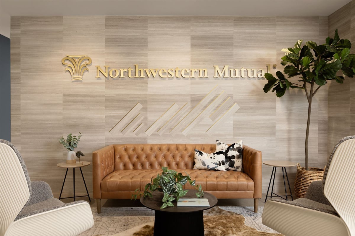 Northwestern Mutual modern office design in Colorado